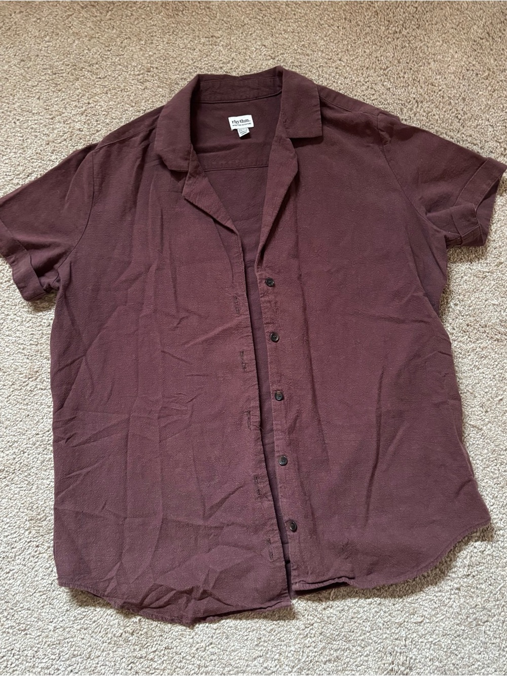 Short Sleeve Button-Up Shirt